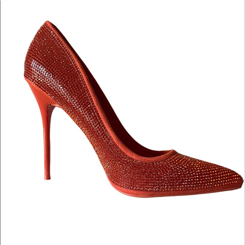 ORANGE AZALEA WANG HEELS